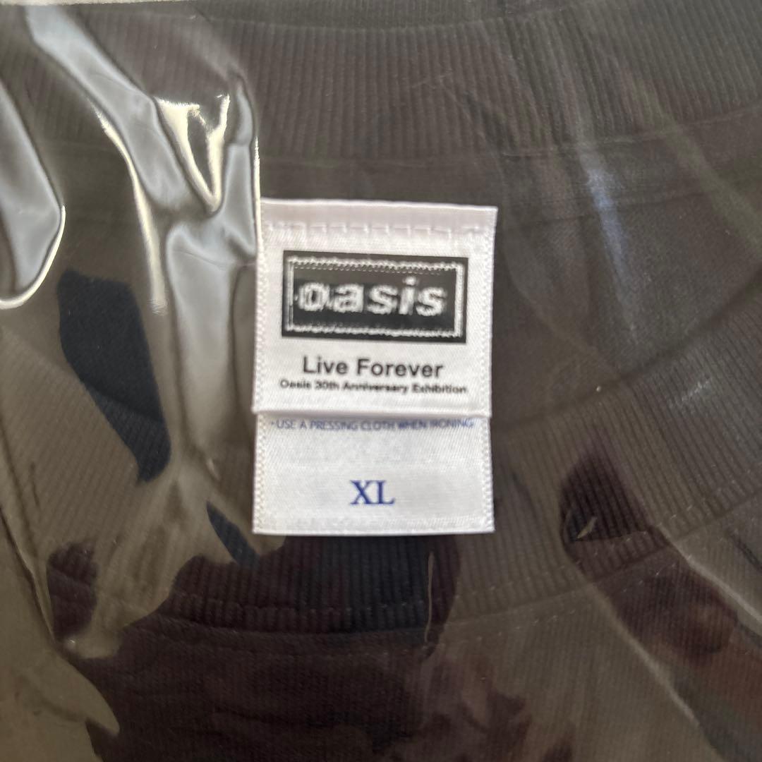 oasis 30周年特別展 Ｔシャツ ブラック　XLサイズ　新品