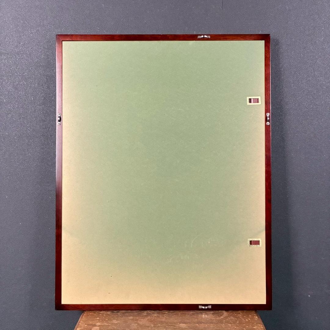 美品 小松崎邦雄「白きうなじ」リトグラフ 直筆サイン入り 舞妓美人 一水会会員