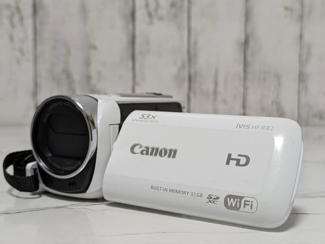 Canon　iVIS HF R42　ホワイト