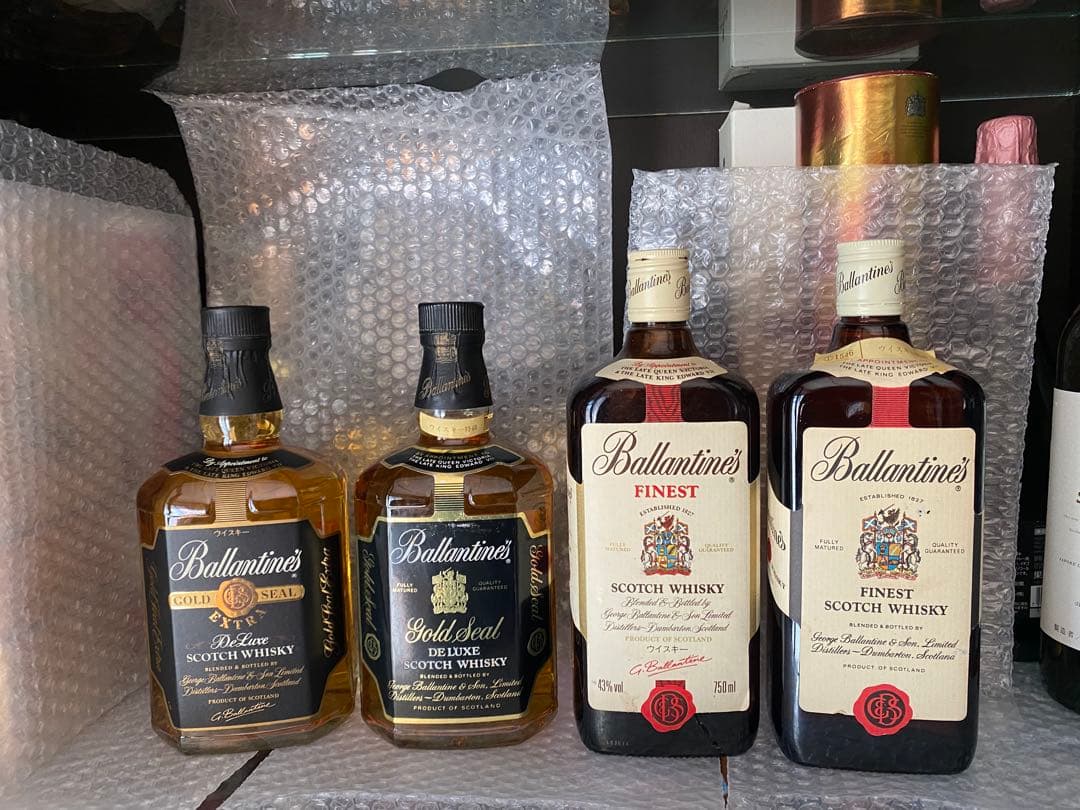 Ballantine's Gold Seal & Finest セット