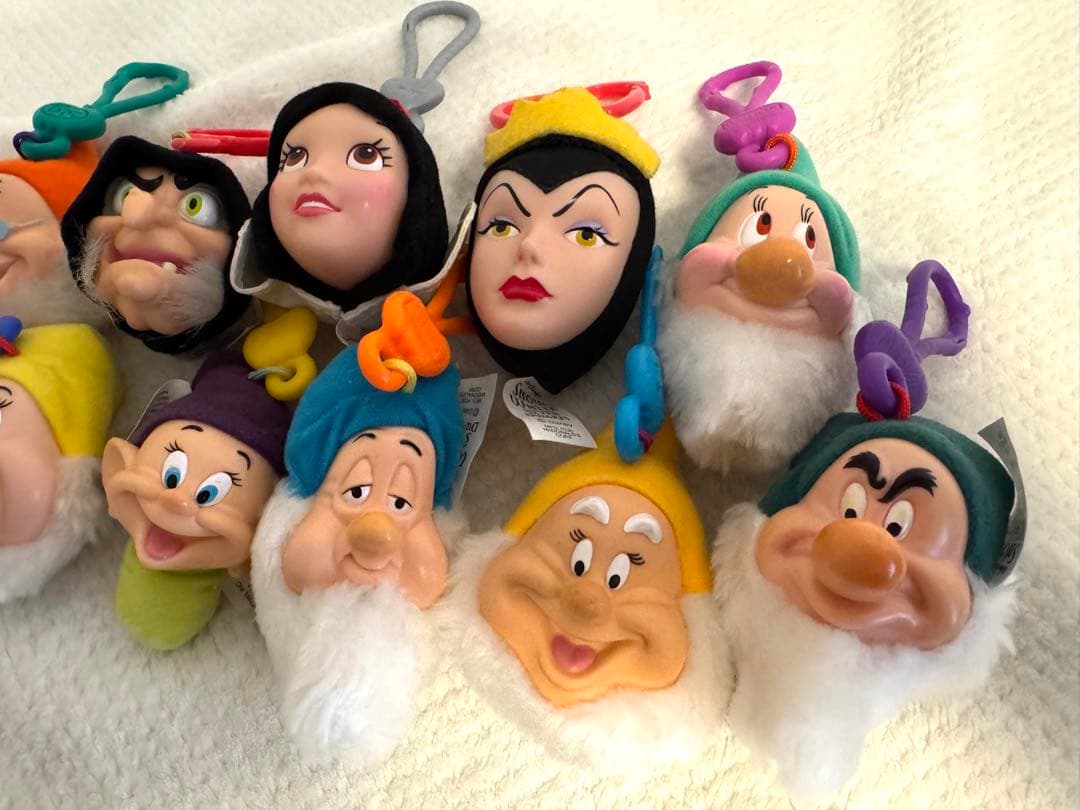 新品 アメリカ マクドナルド ミールトイ 白雪姫 七人の小人 コンプリートセット