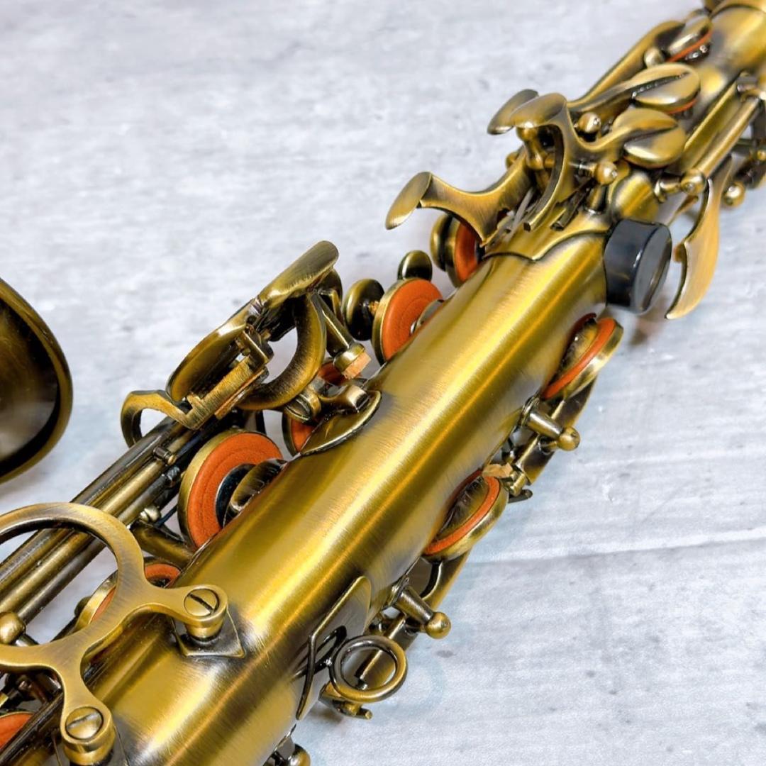 ほぼ未使用! ケルントナー　ブロンズ アルトサックス ハードケース 管楽器