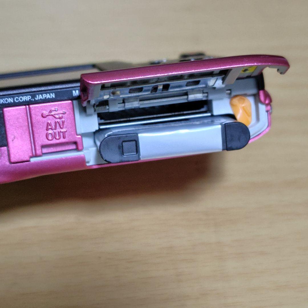 【付属品完備 動作確認済】ニコン クールピクスS3300オールドコンデジ ピンク