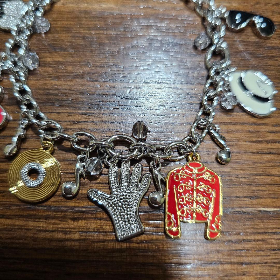 Michael Jacksonグラミー賞受賞チャームつきブレスレット