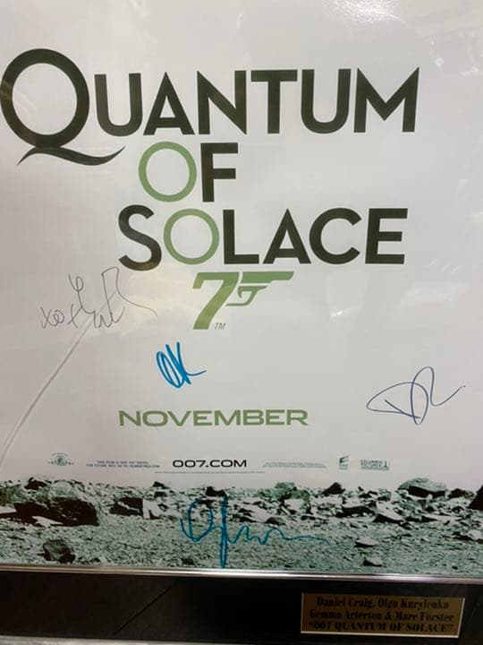 007慰めの報酬　ダニエルクレイグ