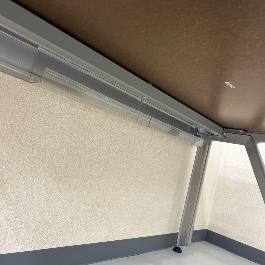 オカムラ 両ラウンドデスク 3段サイドデスクセット★サイドデスク別出品セット販売