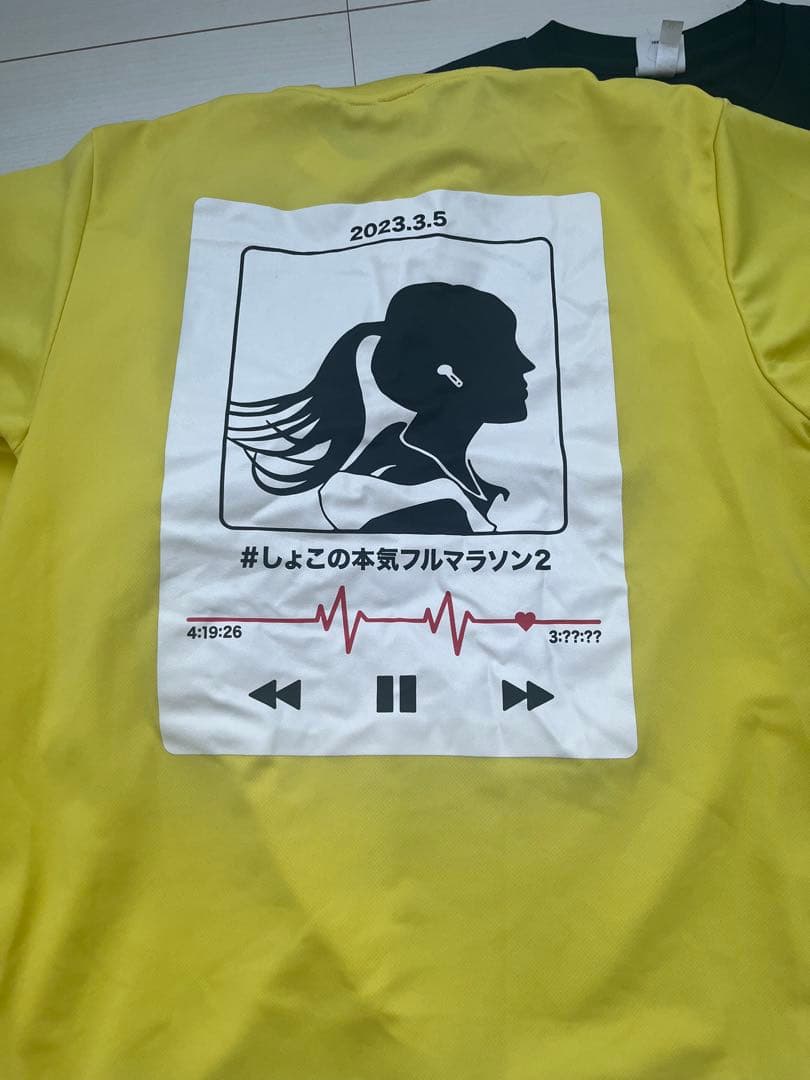 瀧脇笙古　ランニングTシャツ、タオル、靴下フルセット