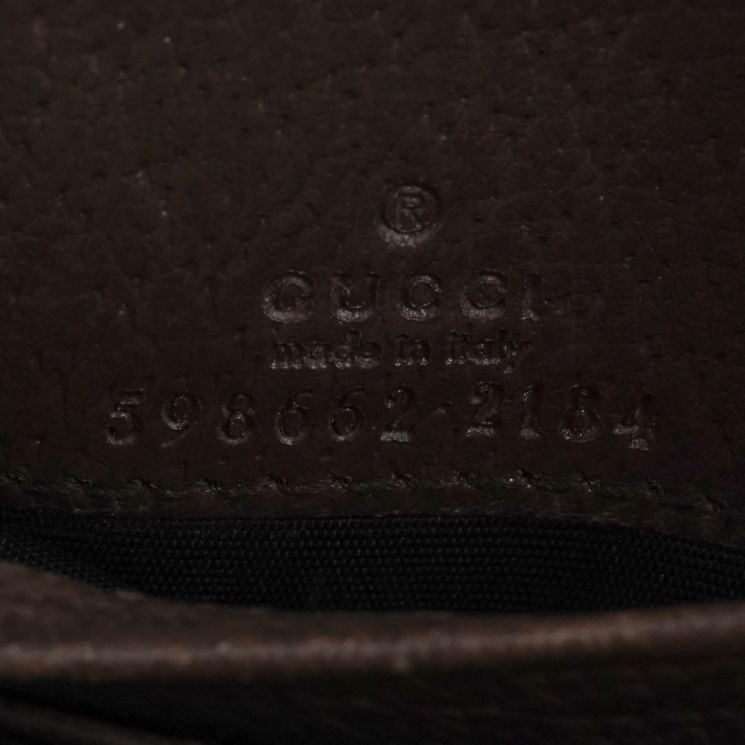 ✨未使用展示品・箱付き✨　GUCCI ミニ財布　マーモント　シェリーライン　GG