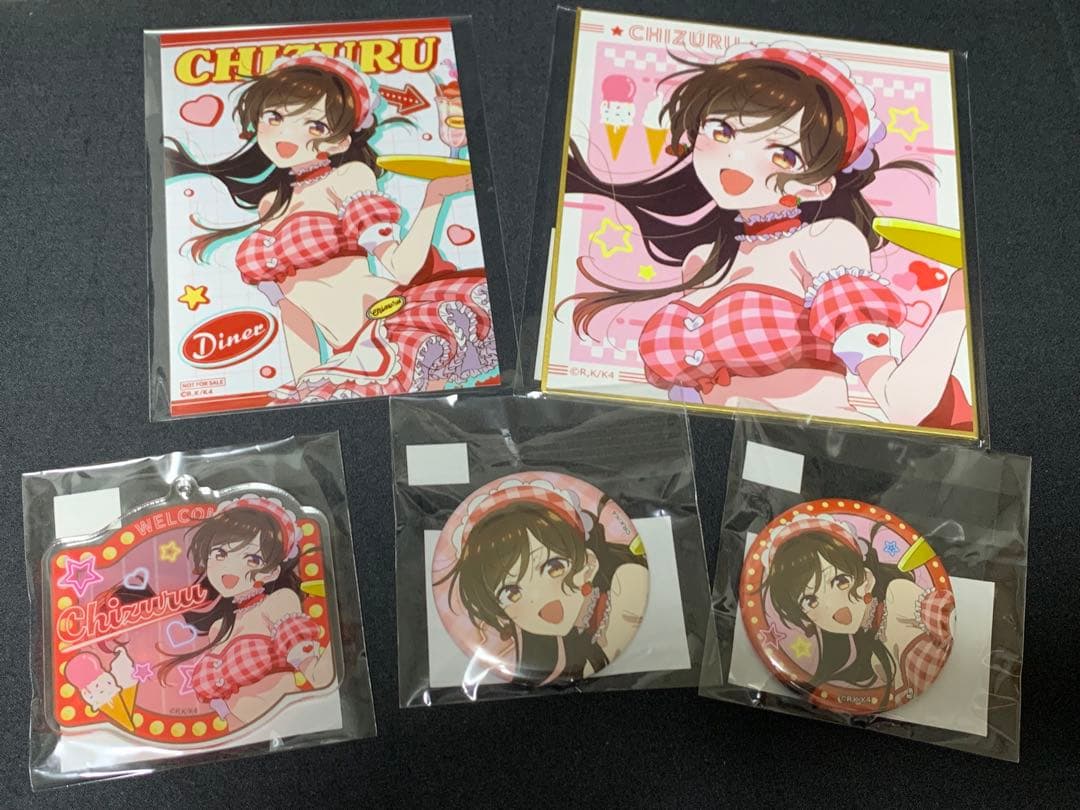 彼女、お借りします 真夏のアイス屋さん 水原千鶴 グッズセット　1セット限定！