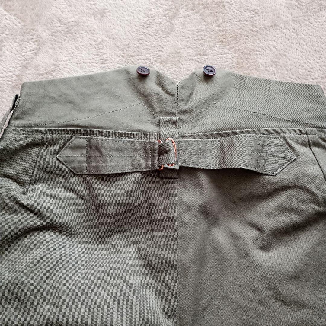 ナイジェル・ケーボン　試着のみ　フレンチワークチノ　グリーン　サイズ10