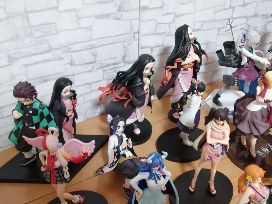 美少女フィギュア まとめ売り 艦これ ワンピース 鬼滅の刃 マクロスF 鬼滅