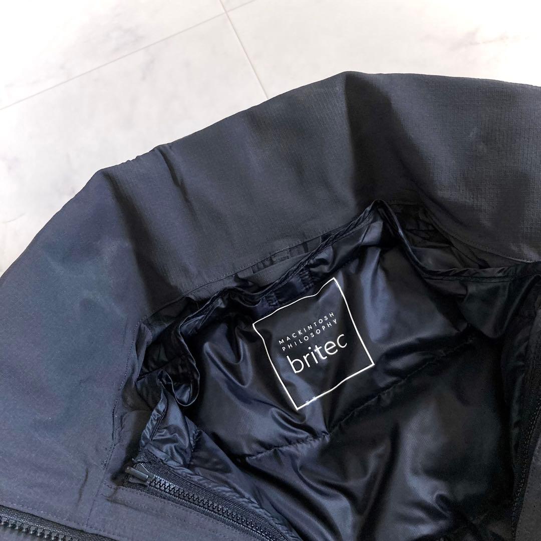 マッキントッシュフィロソフィー britec インナーダウンスタンドカラーコート