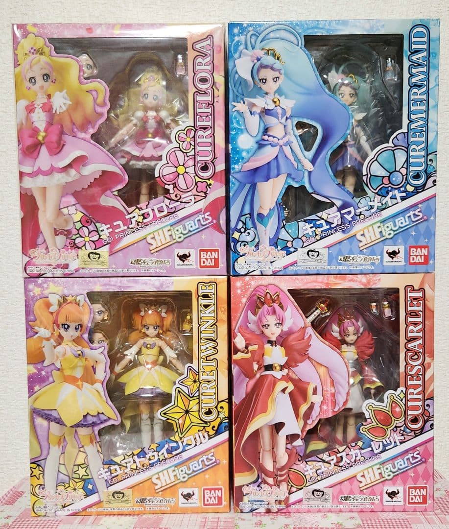 プリンセスプリキュア S.H.Figuarts フィギュアーツ 4種セット