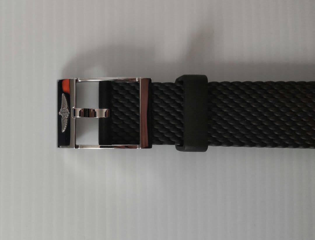 【美品】ブライトリング　純正　ラバーベルト　バックル　セット