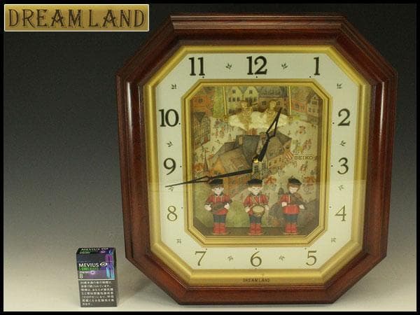 SEIKO 掛時計 DREAMLAND からくり時計 876