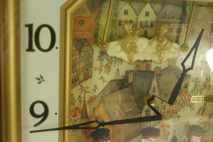 SEIKO 掛時計 DREAMLAND からくり時計 876