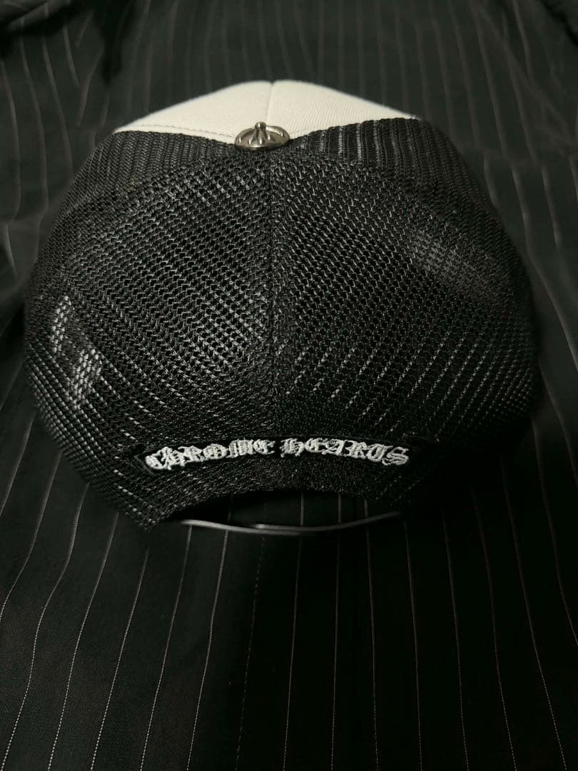 クロムハーツ チョンパー ハリウッド トラッカーハット ブラック/ホワイト