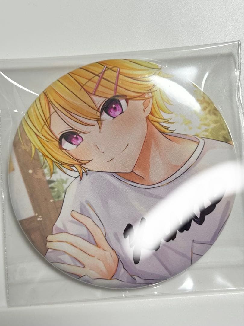 やなとくん すにすて 缶バッジ サイン入り SneakerStep