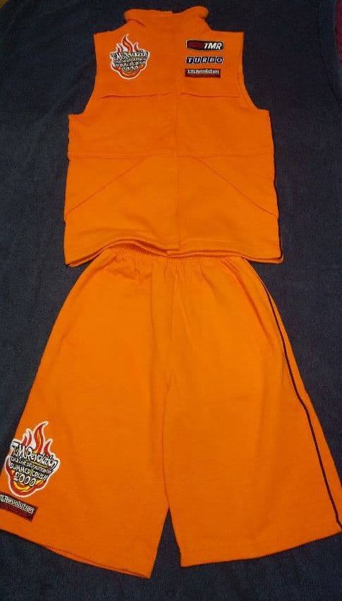 ★T.M.Revolution★西川貴教★オレンジ★変身★ユニフォーム★新品★