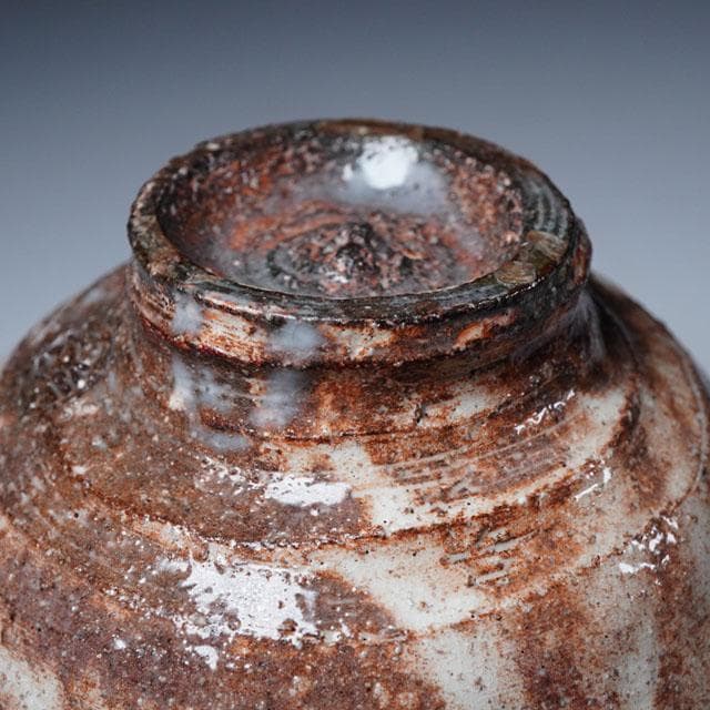 十四代 坂倉新兵衛　萩茶碗　共箱　茶道具　深川萩　山口県