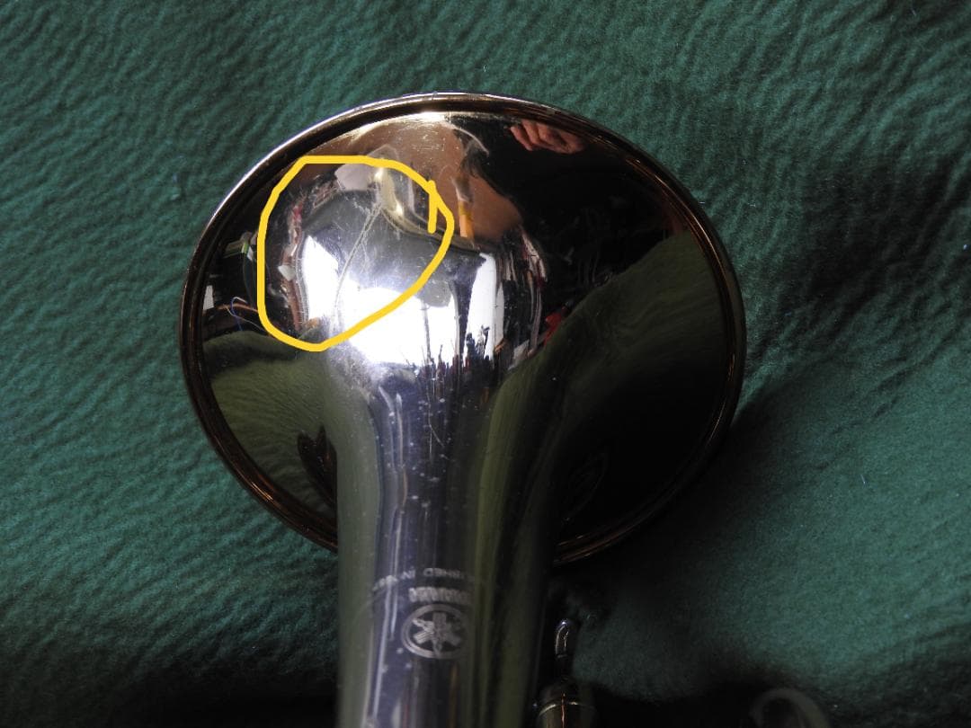 ヤマハコルネット YCR-4330GII ゴールドブラスベル