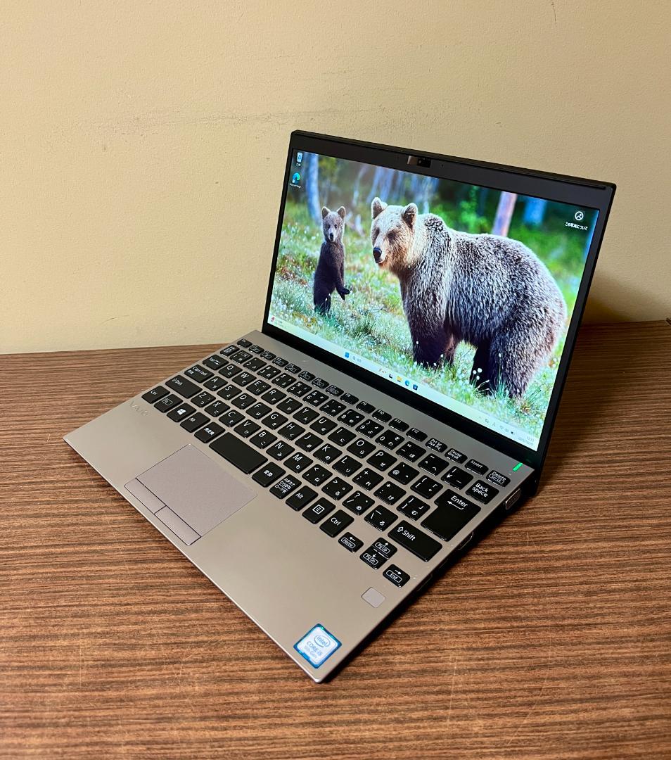 第8世代、Sony VAIO VJPG、13.3\"、8GB、256GB NVMe
