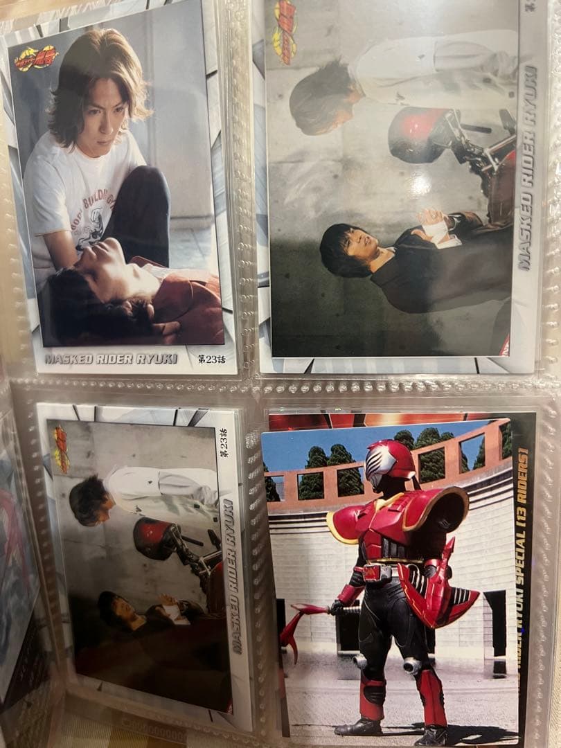 仮面ライダー龍騎　アマダコレクションカード　カルビーカード　トレディングカード