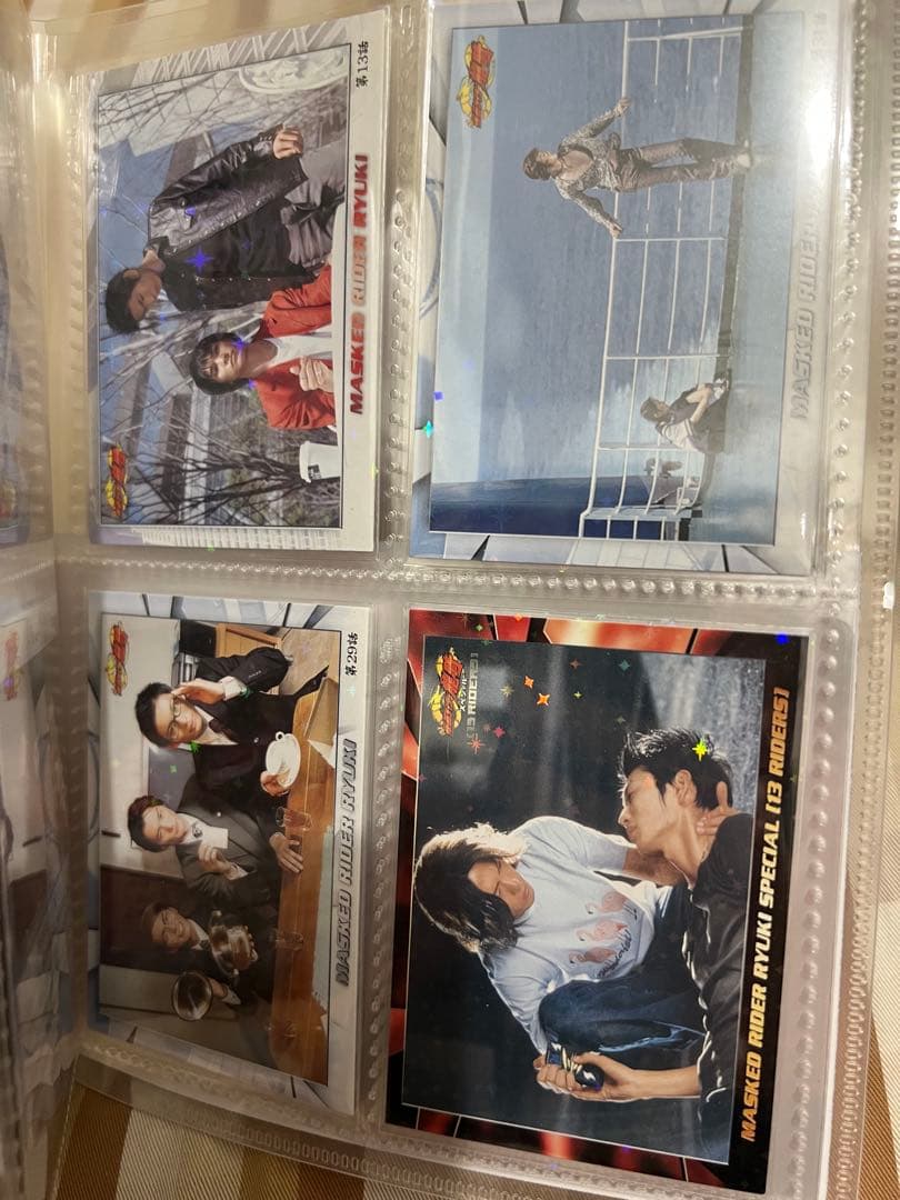 仮面ライダー龍騎　アマダコレクションカード　カルビーカード　トレディングカード