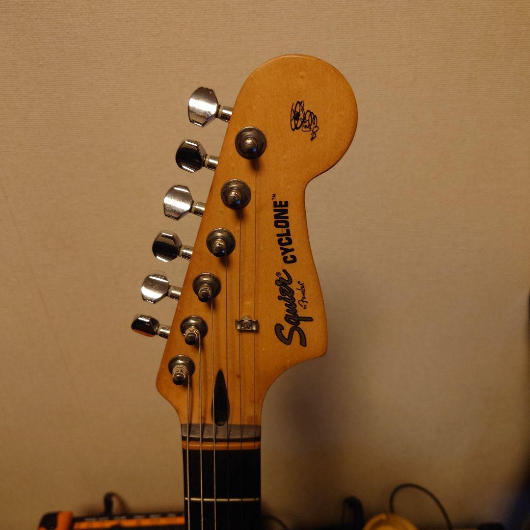 Squier CYCLONE ソニックブルー サイクロン LEVY'Sケース