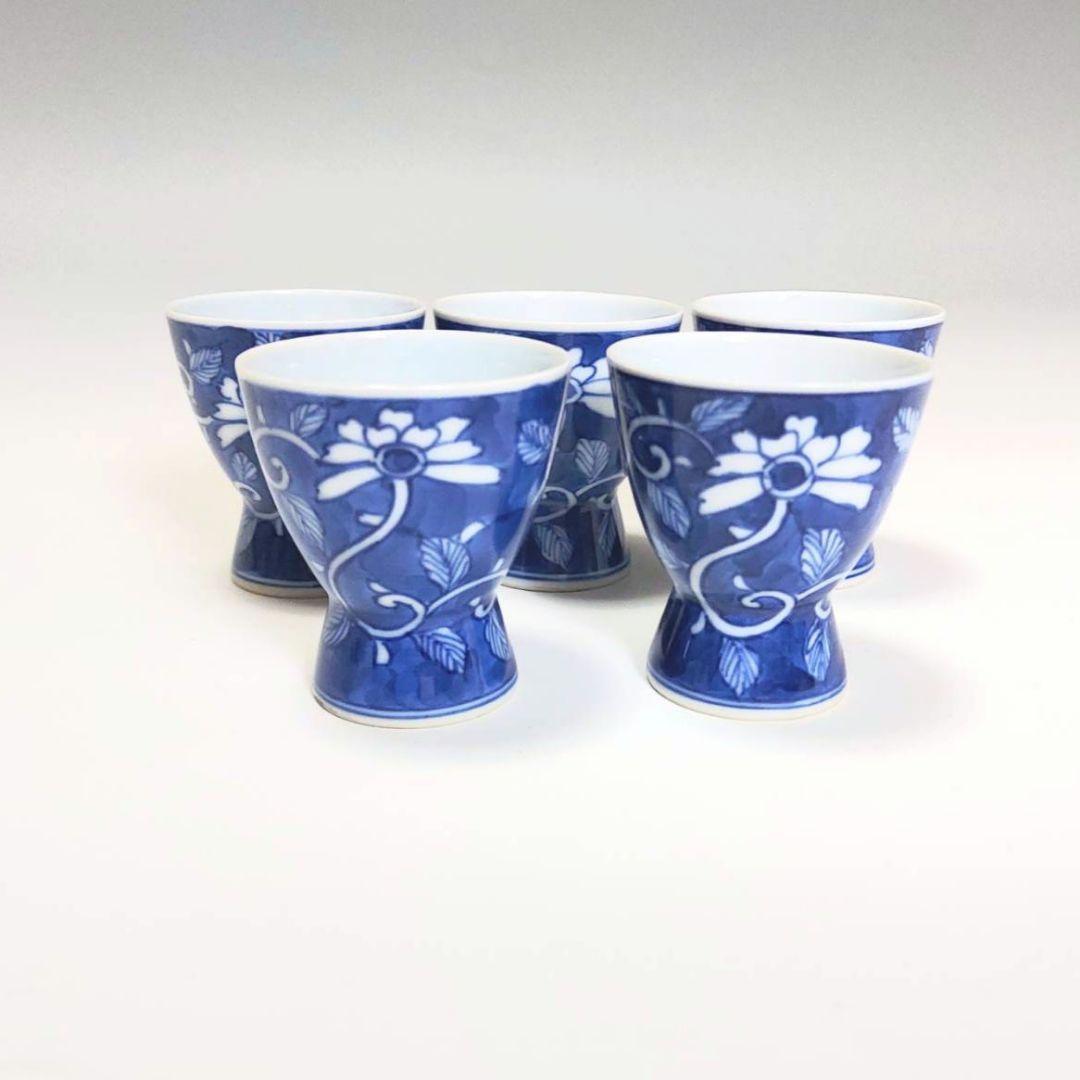 24-1265 永楽善五郎作　猪口5客