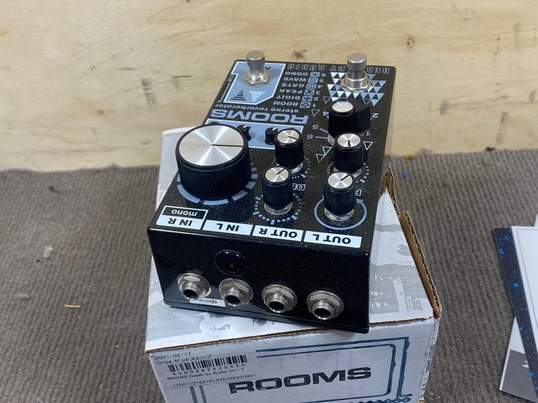 612 death by audio ROOMS リバーブ