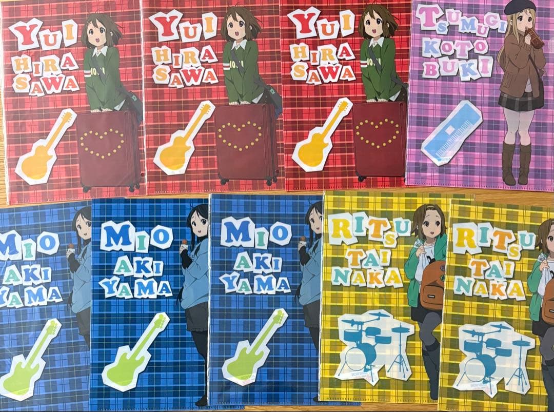 けいおん! クリアファイル まとめ売り 100枚