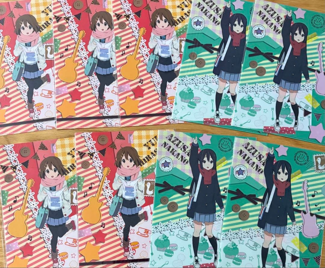 けいおん! クリアファイル まとめ売り 100枚