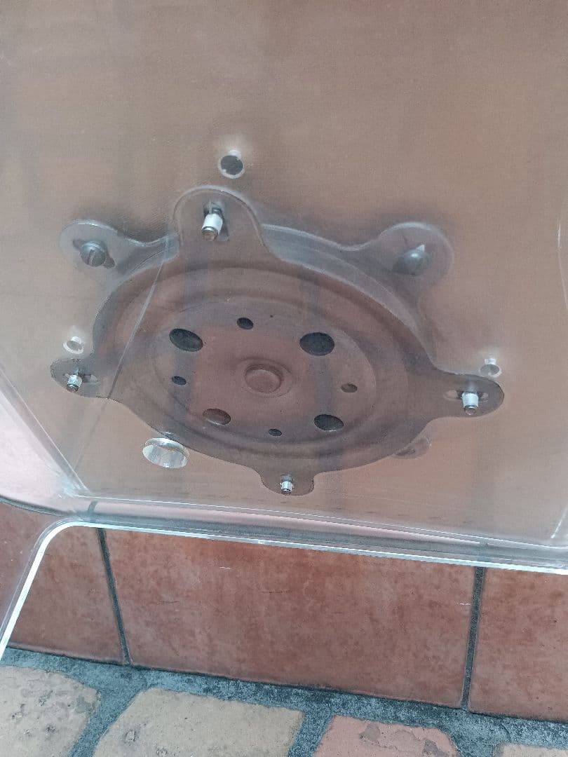 アメリカ製 カリフォルニア アクリルスツール レザーシート 低反発 回転式