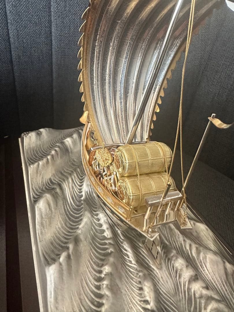 Rare 銀製 宝船 TAKEHIKO 関武比古 作 STERLING 985