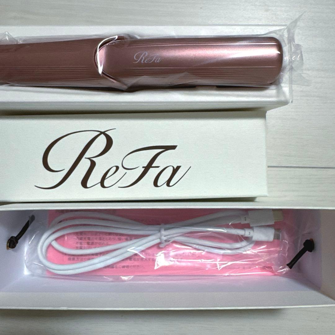 新品 ReFa リファ フィンガーアイロン ピンク