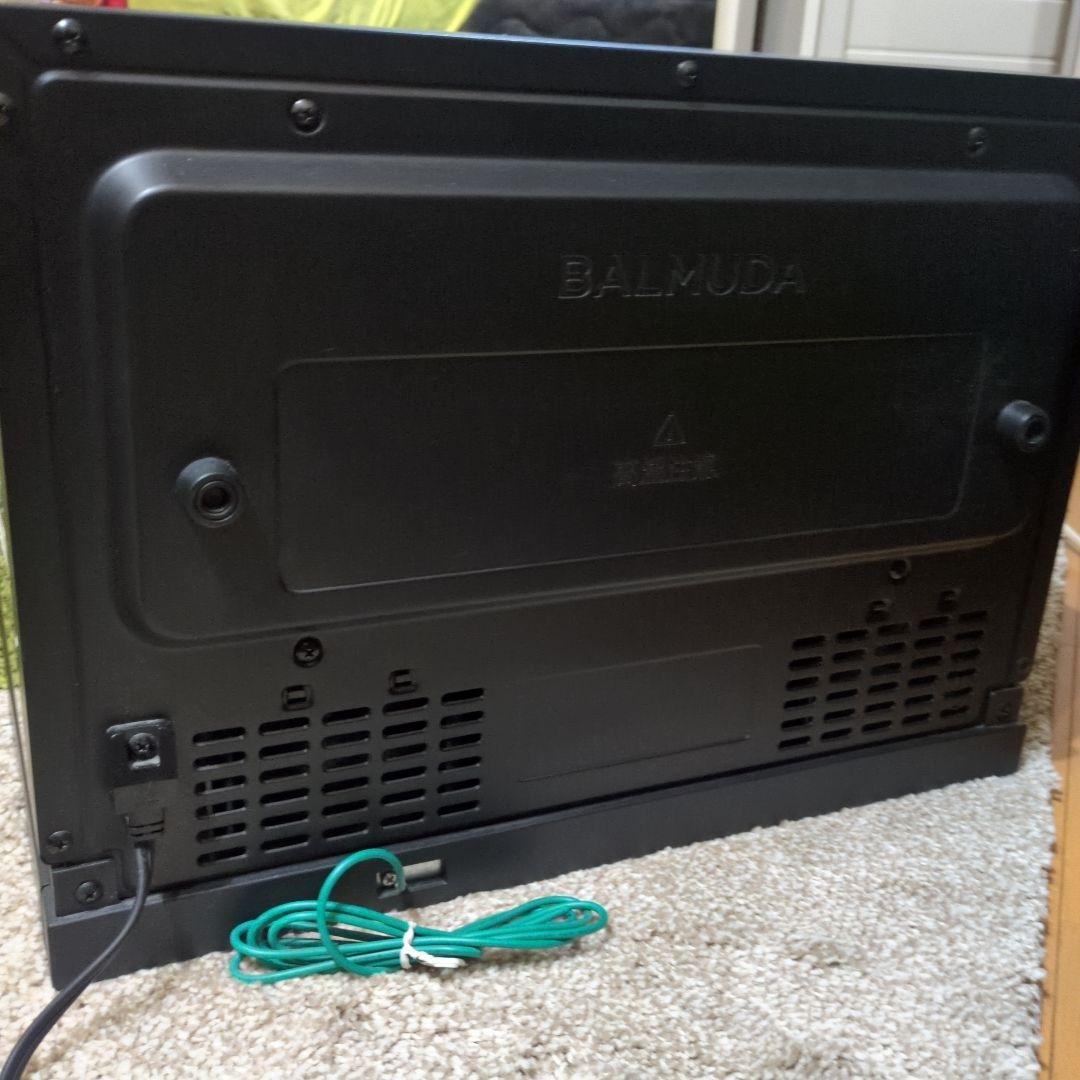 2019年製BALMUDA オーブンレンジ ブラック