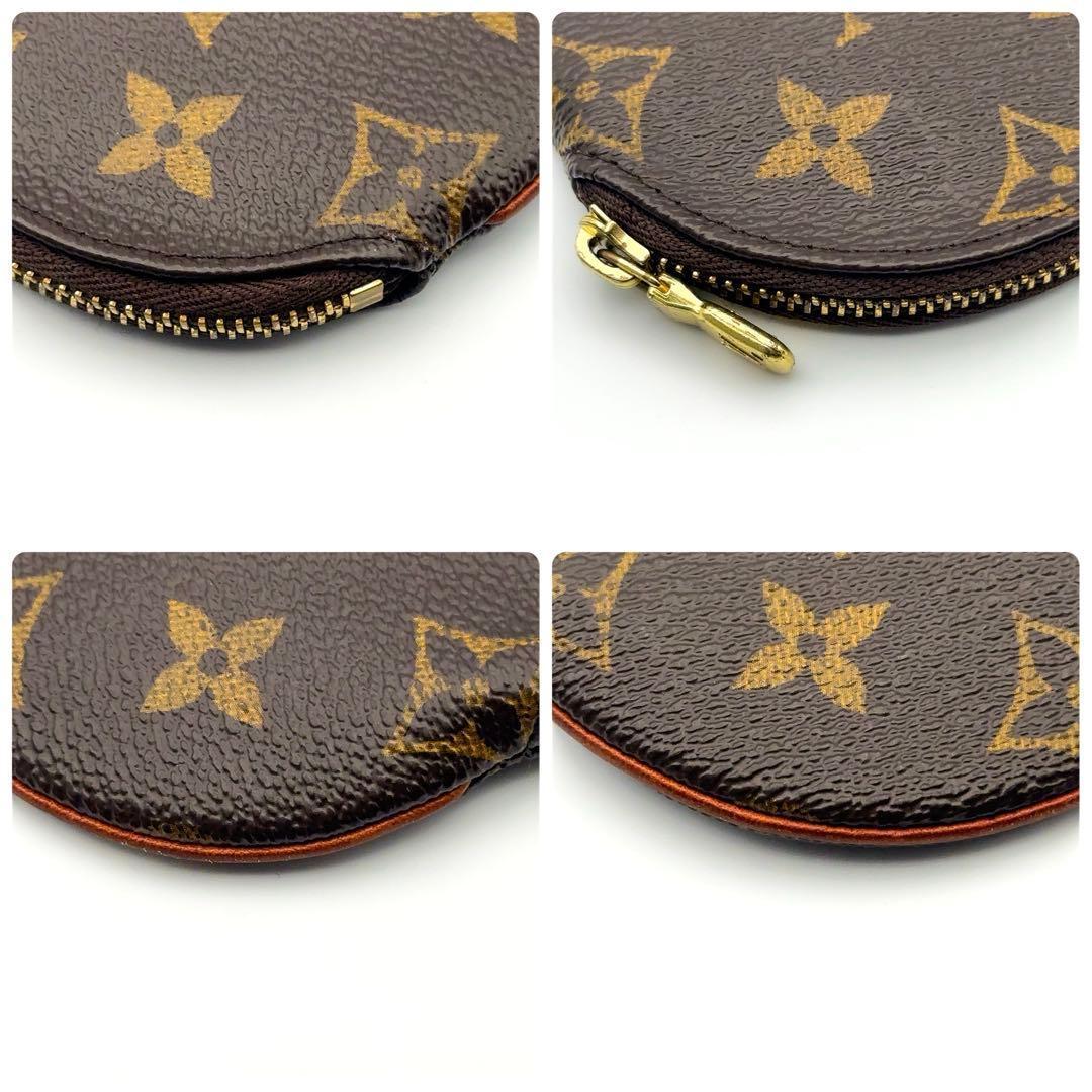 【使用感少】ルイヴィトン モノグラム ポルトモネ ロン ケース 小銭入れ