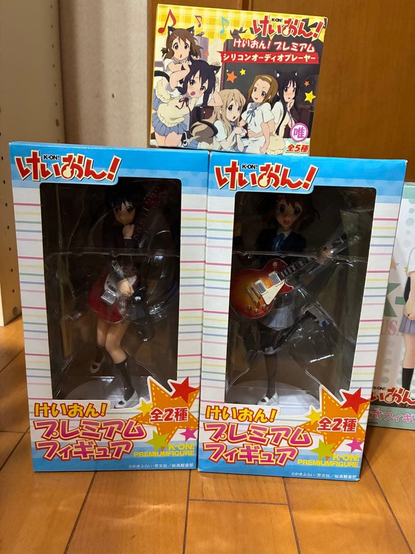 けいおん! プレミアム　フィギュア　オーディオプレイヤー　タンブラー　タオル