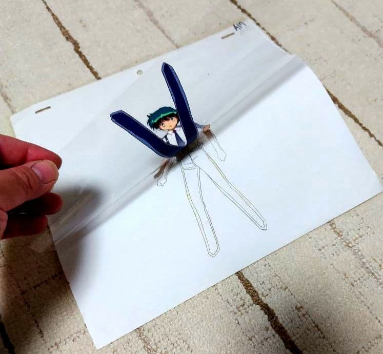 【セル画】怪盗セイント・テール　アスカJr