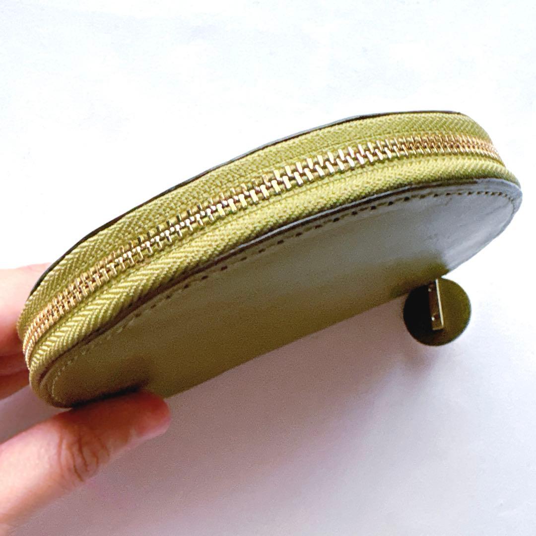 【美品】DAKOTA ダコタ チェルキオ 冬限定カラー 二つ折り財布 グリーン