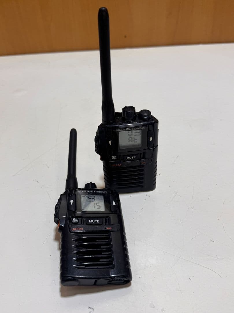 STANDARD HORIZON SRZ-02 トランシーバー 2台セット