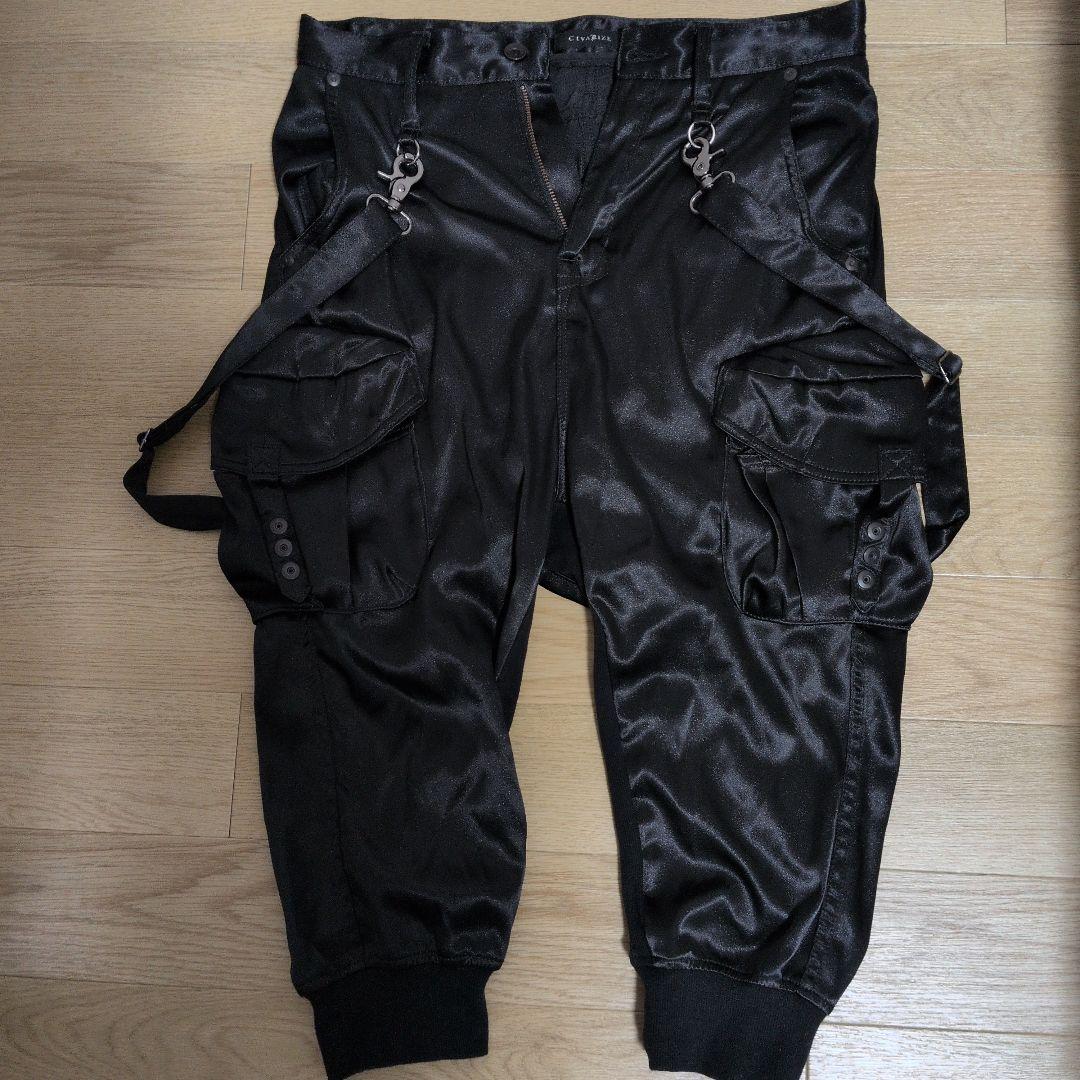 送料込み CIVARIZE デザインストラップ カーゴパンツ V系ヴィジュアル系