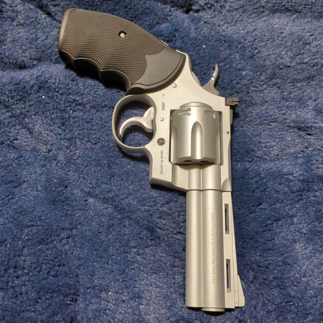 東京マルイPYTHON 357mm ガスリボルバー 塗装カスタム