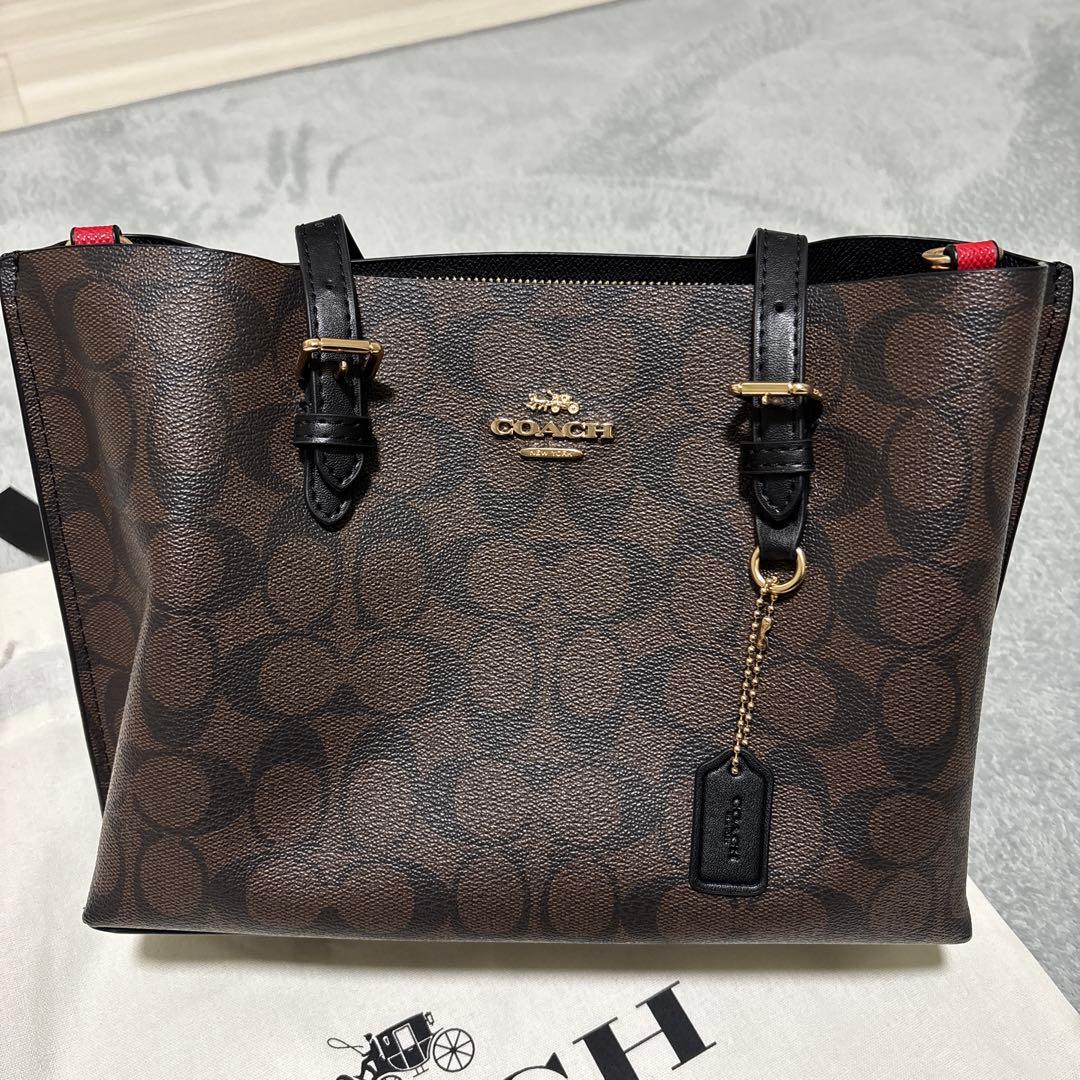 COACH ハンドバッグバッグ ブラウン