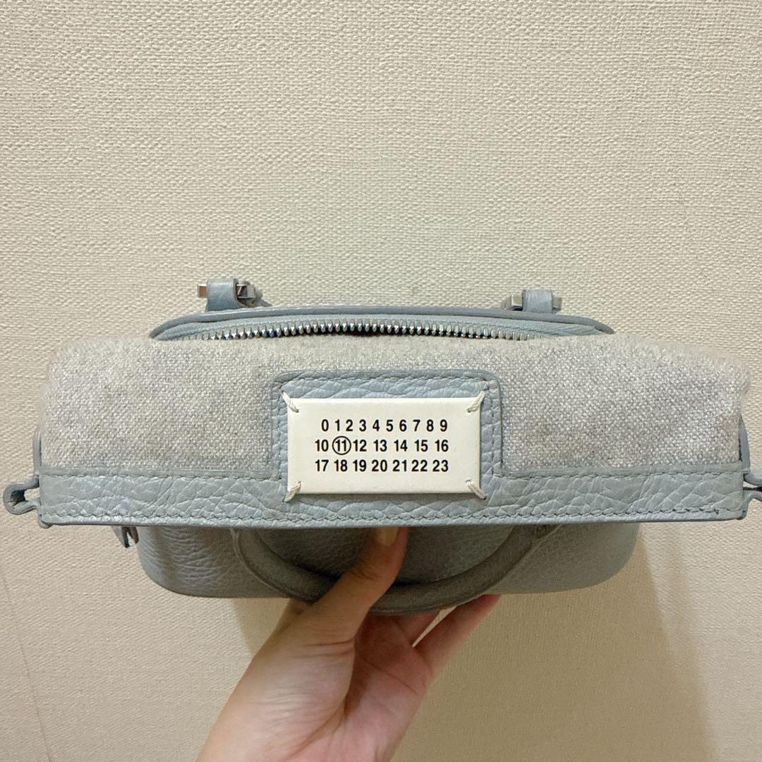 【送料込】メゾンマルジェラ　5ACマイクロ　限定カラーbreeze/水色