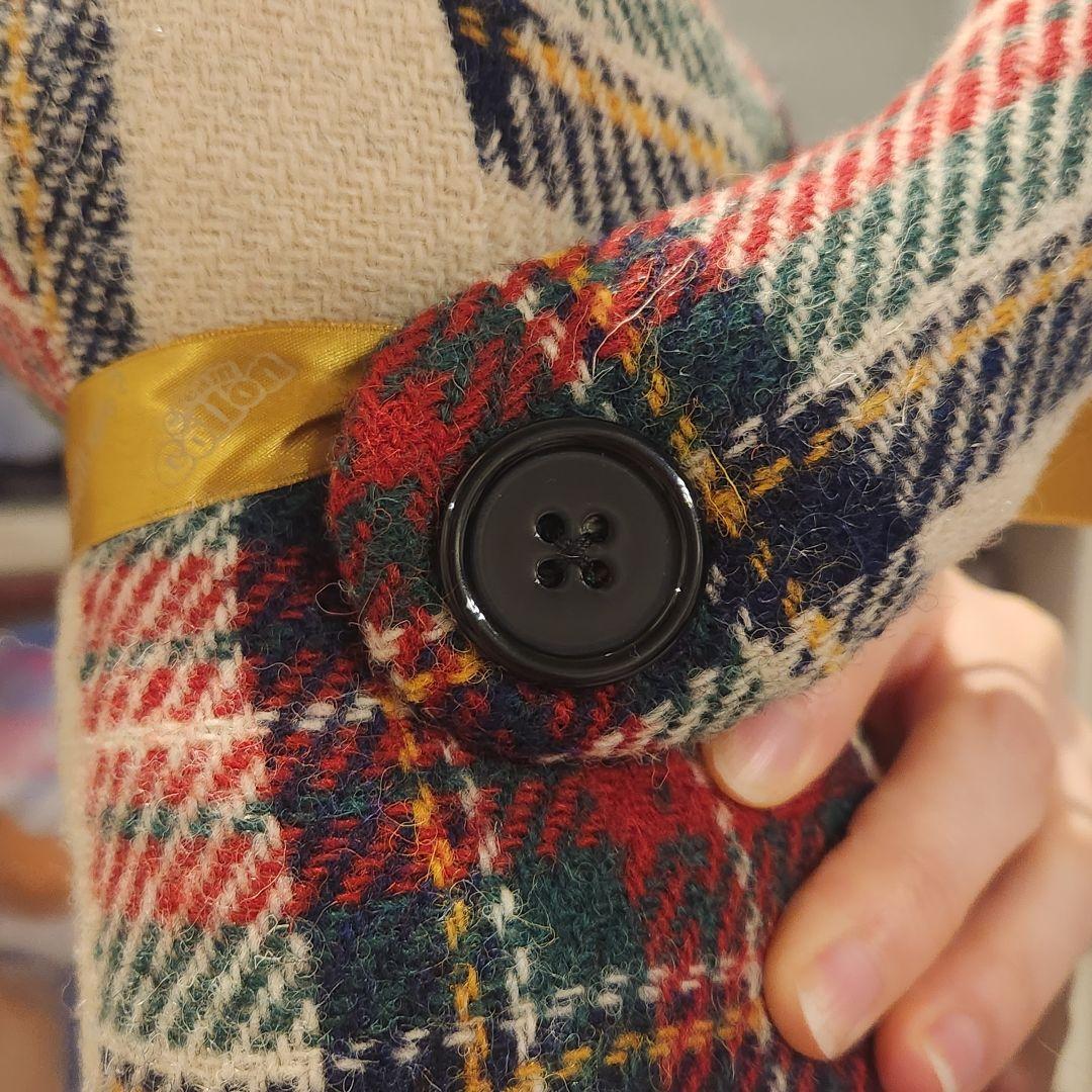 Harris Tweed チェック柄 ぬいぐるみ　レア