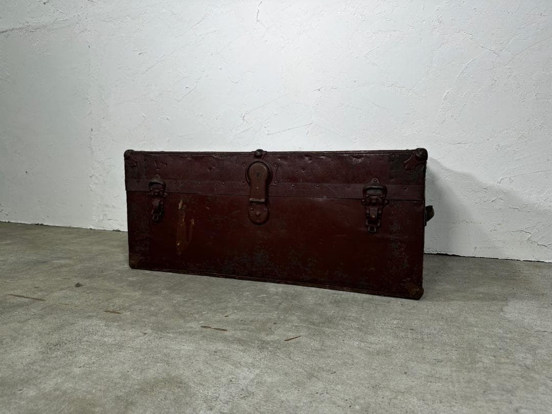『ヴィンテージ家具』船舶トランク トランクケース ボックス RWmis54