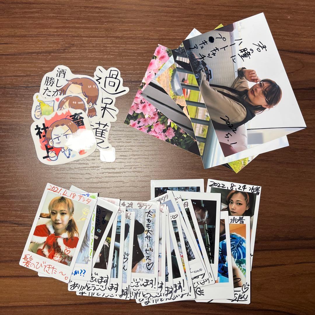 インフルエンサーときちゃん　チェキ、ブロマイド、ステッカー