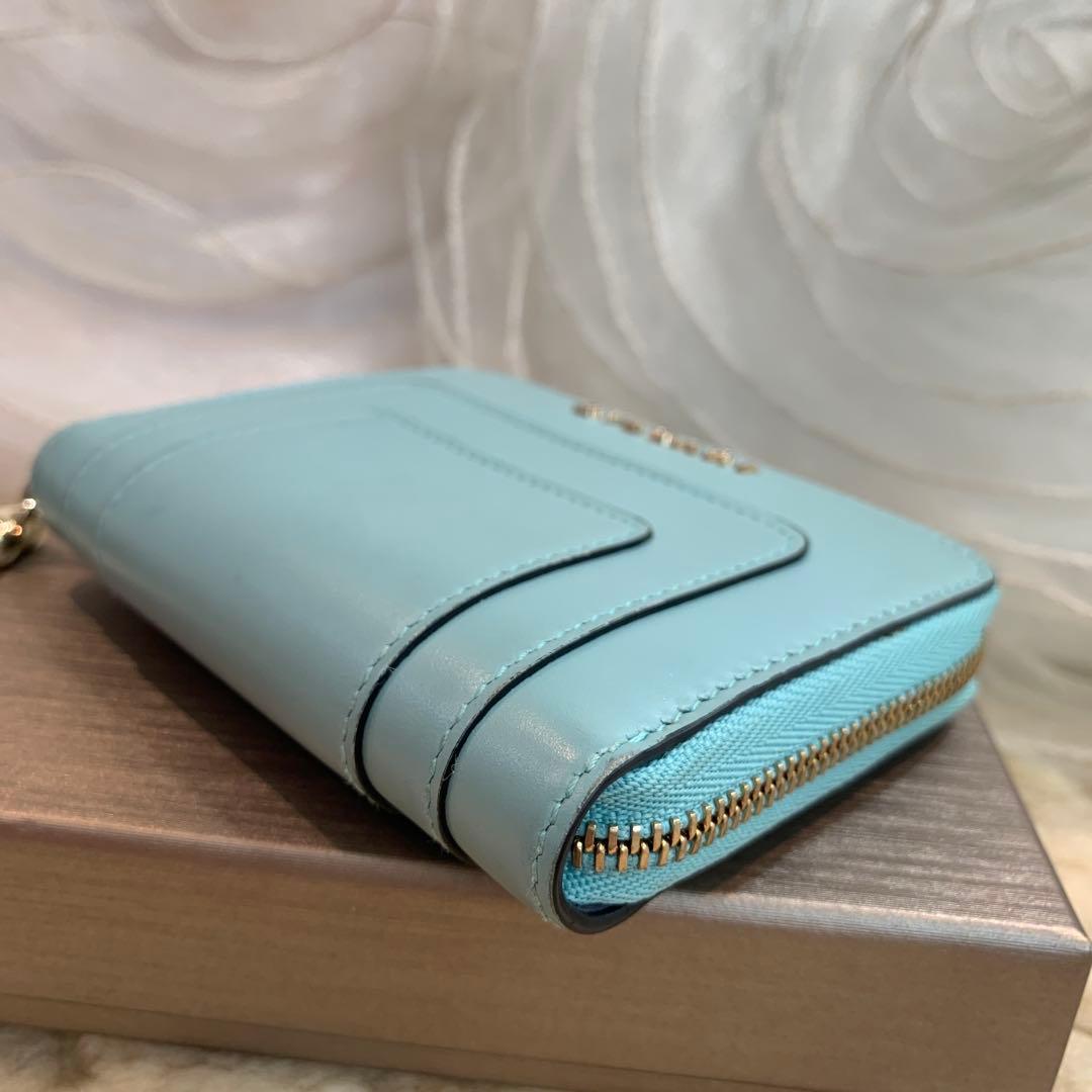 ☆美品☆BVLGARI セルペンティ フォーエバー パース ライトブルー系